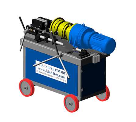Станок для накатки резьбы на арматуре